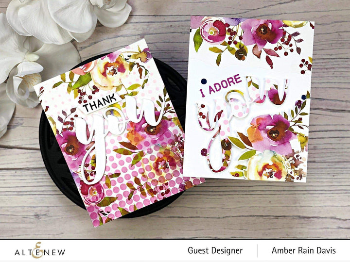 Altenew Stamp & Die Bundle Mega Greetings 2 Stamp & Die Bundle