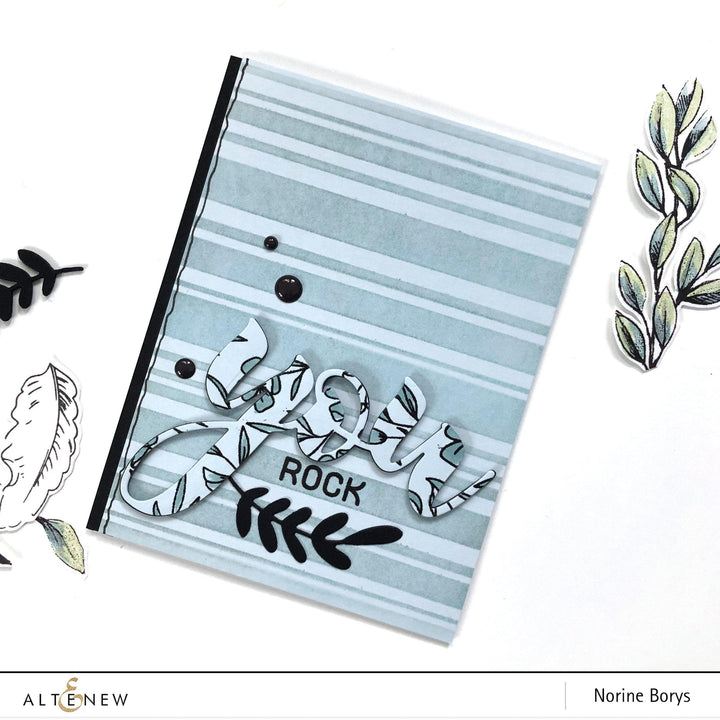 Altenew Stamp & Die Bundle Mega Greetings 2 Stamp & Die Bundle