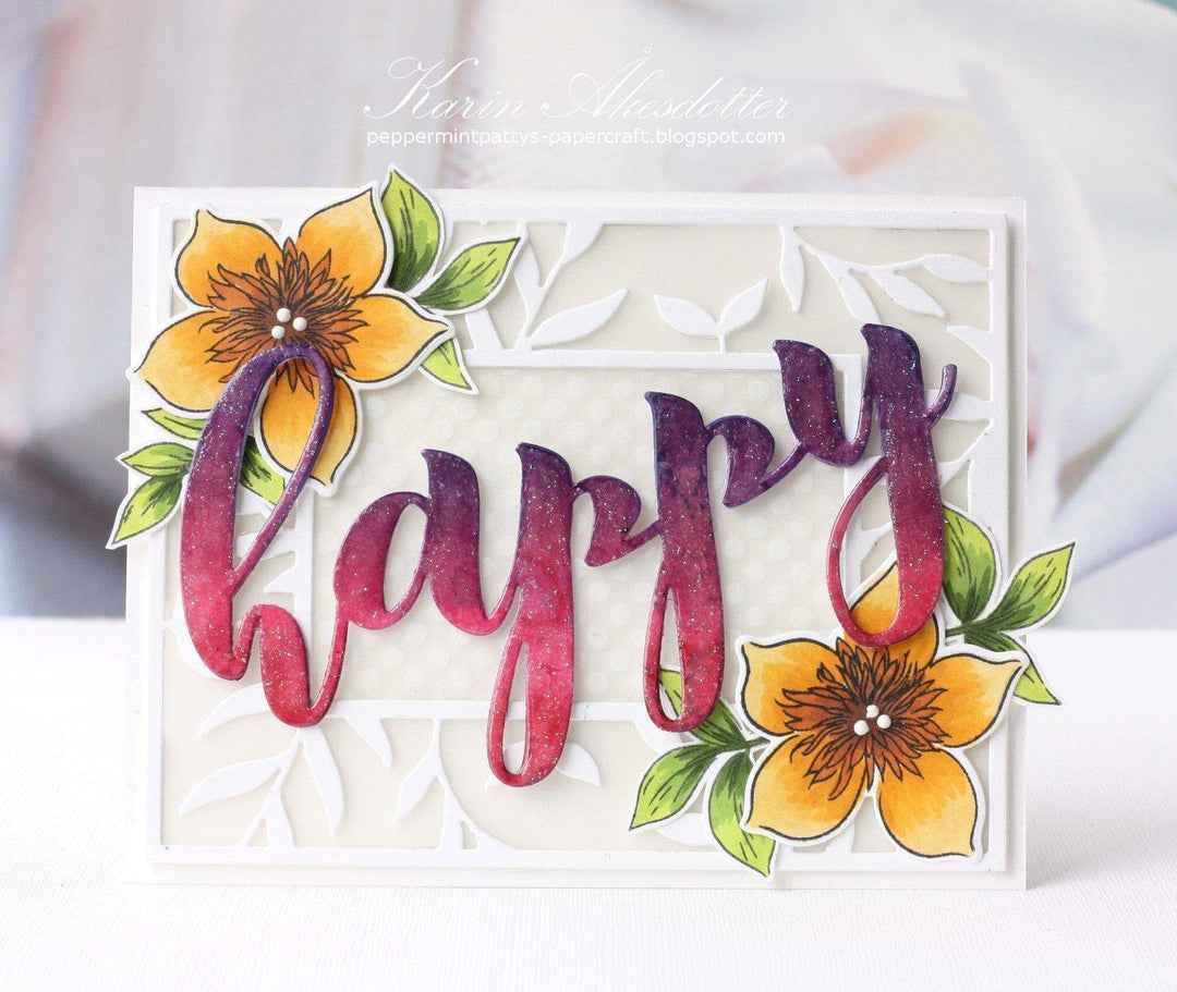 Altenew Stamp & Die Bundle Mega Greetings 2 Stamp & Die Bundle