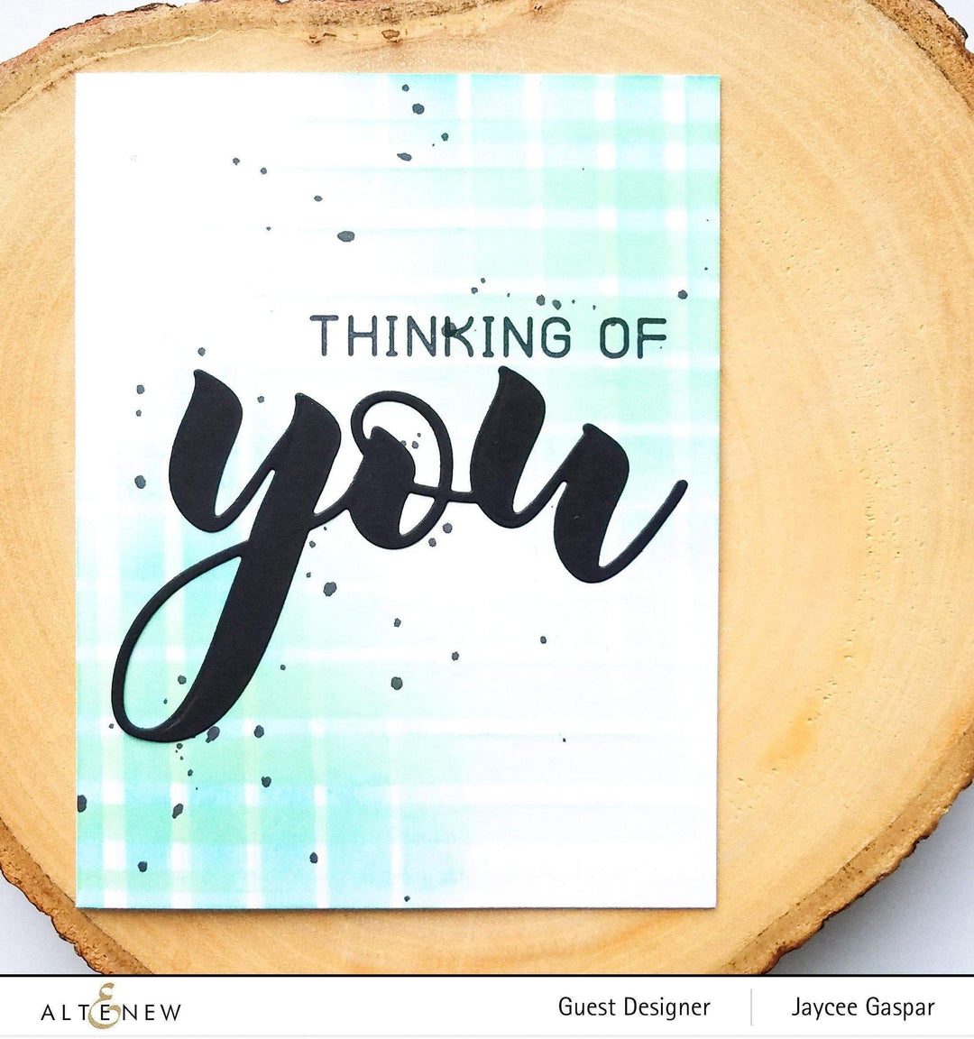 Altenew Stamp & Die Bundle Mega Greetings 2 Stamp & Die Bundle