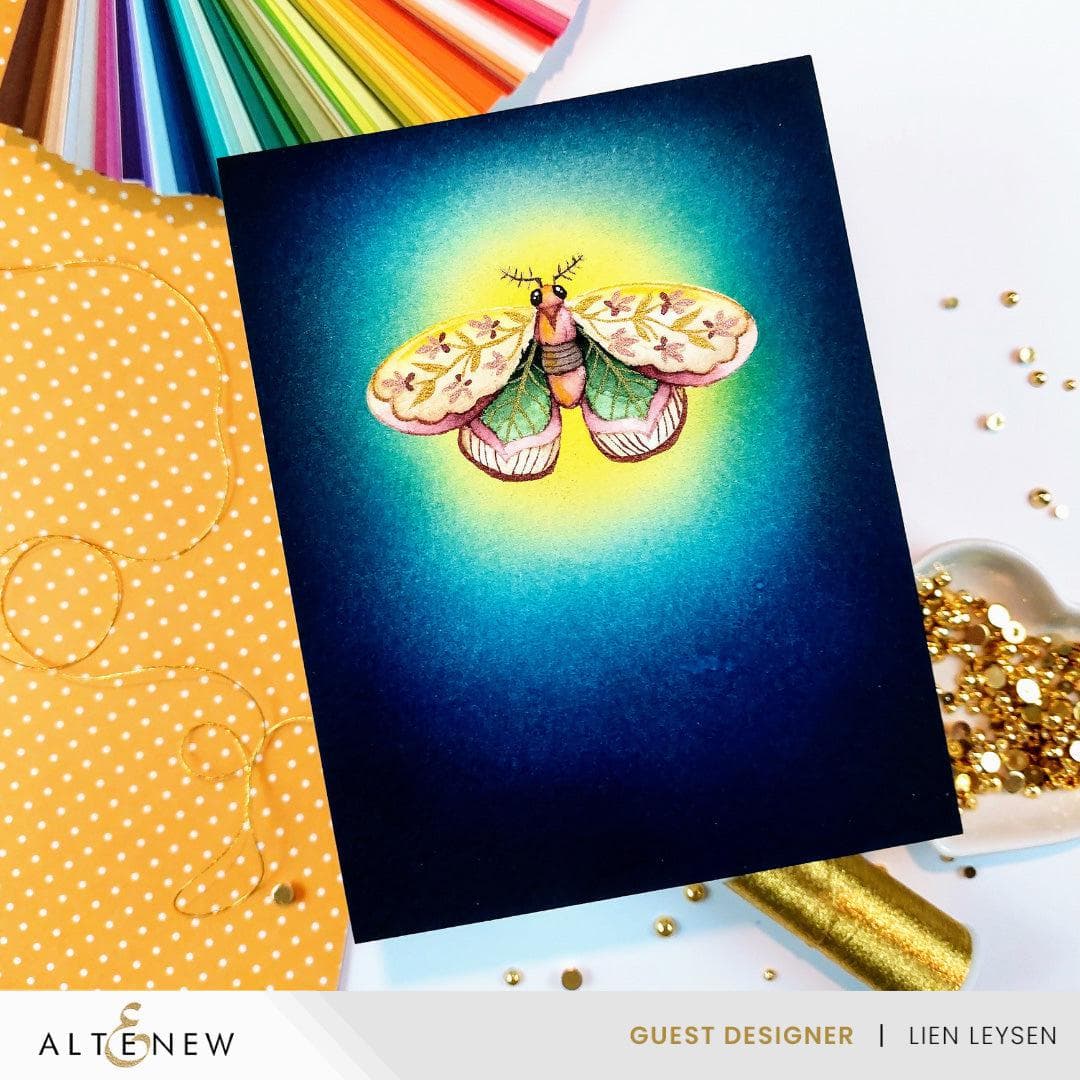 Altenew Stamp & Die Bundle Midnight Moths