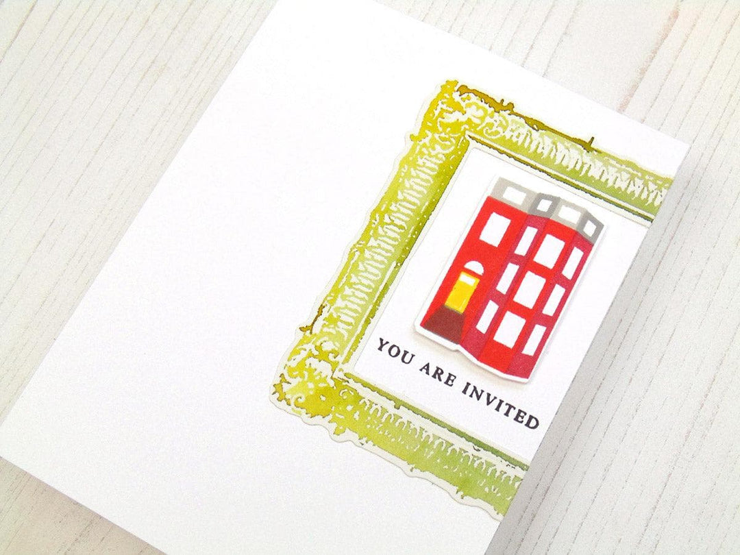 Altenew Stamp & Die Bundle Mini Brownstone Stamp & Die Bundle