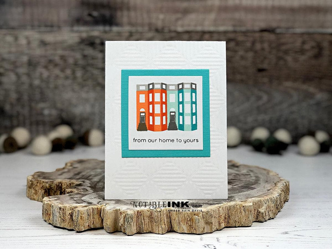 Altenew Stamp & Die Bundle Mini Brownstone Stamp & Die Bundle