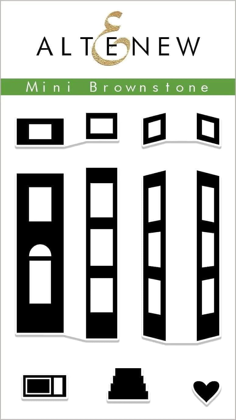 Altenew Stamp & Die Bundle Mini Brownstone