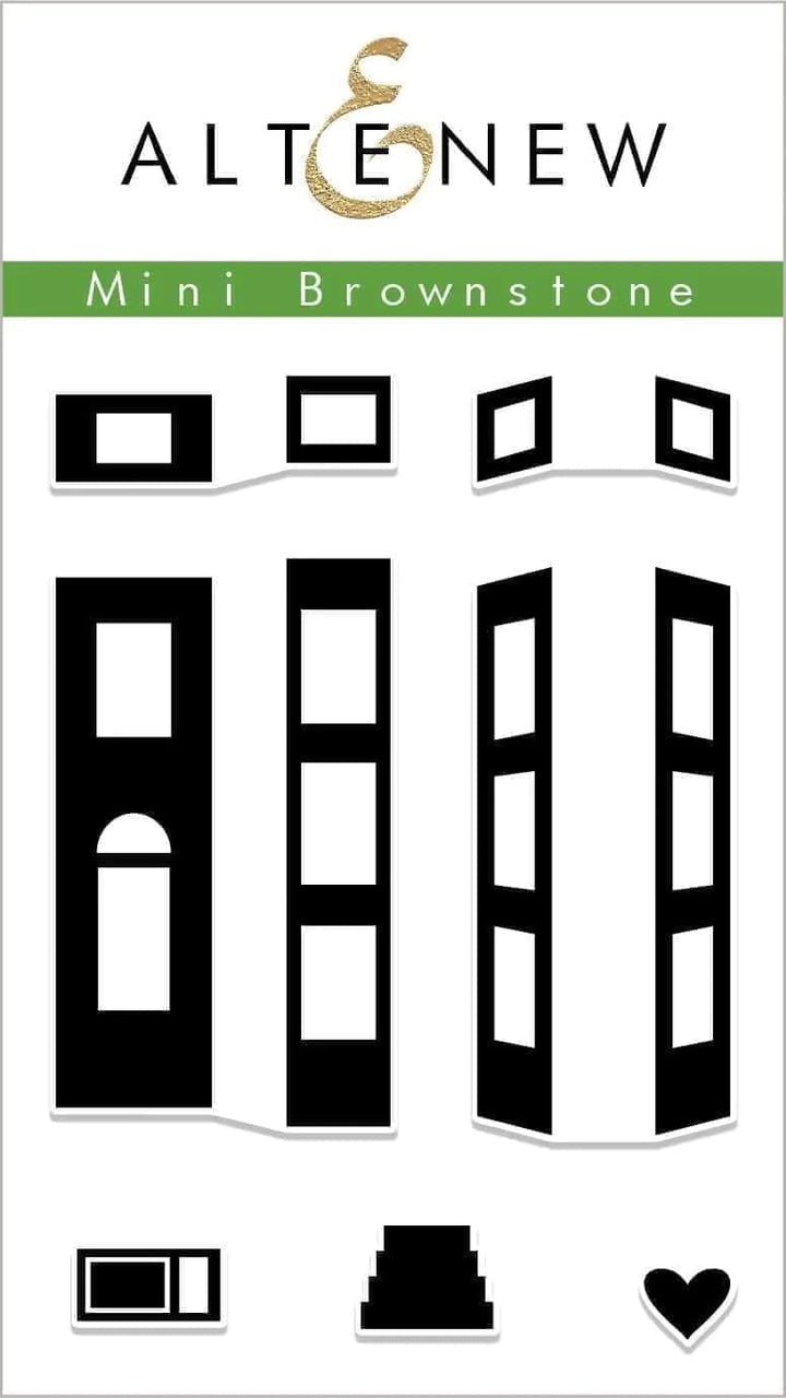 Altenew Stamp & Die Bundle Mini Brownstone