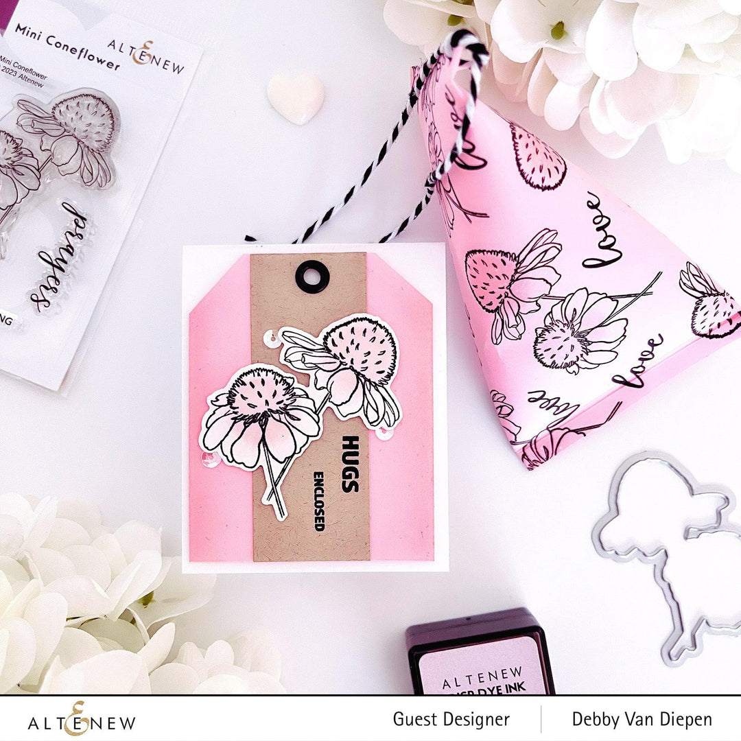 Altenew Stamp & Die Bundle Mini Coneflower