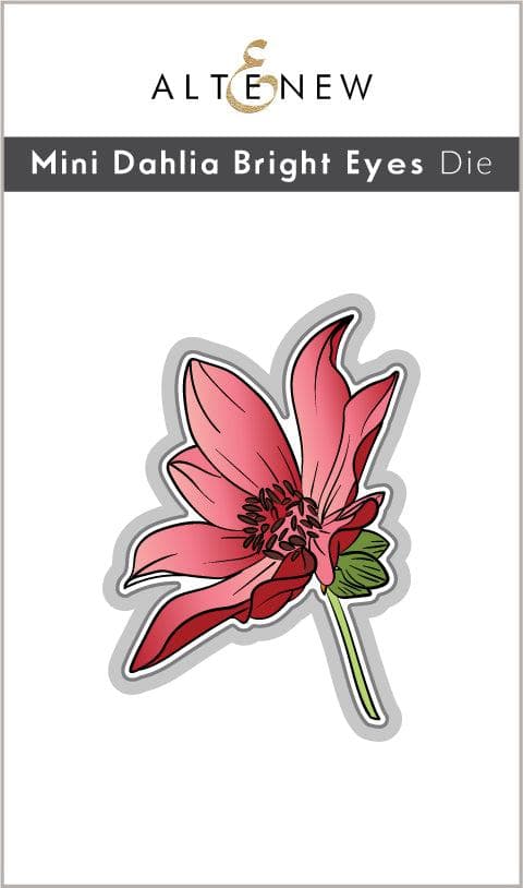 Altenew Stamp & Die Bundle Mini Dahlia Bright Eyes