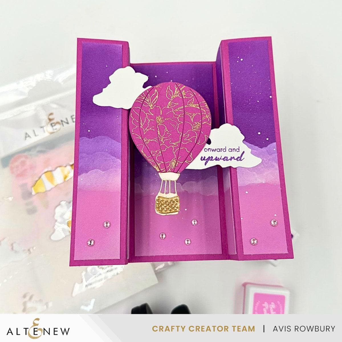 Mini Delight: Breezy Quest Stamp & Die Set | Altenew