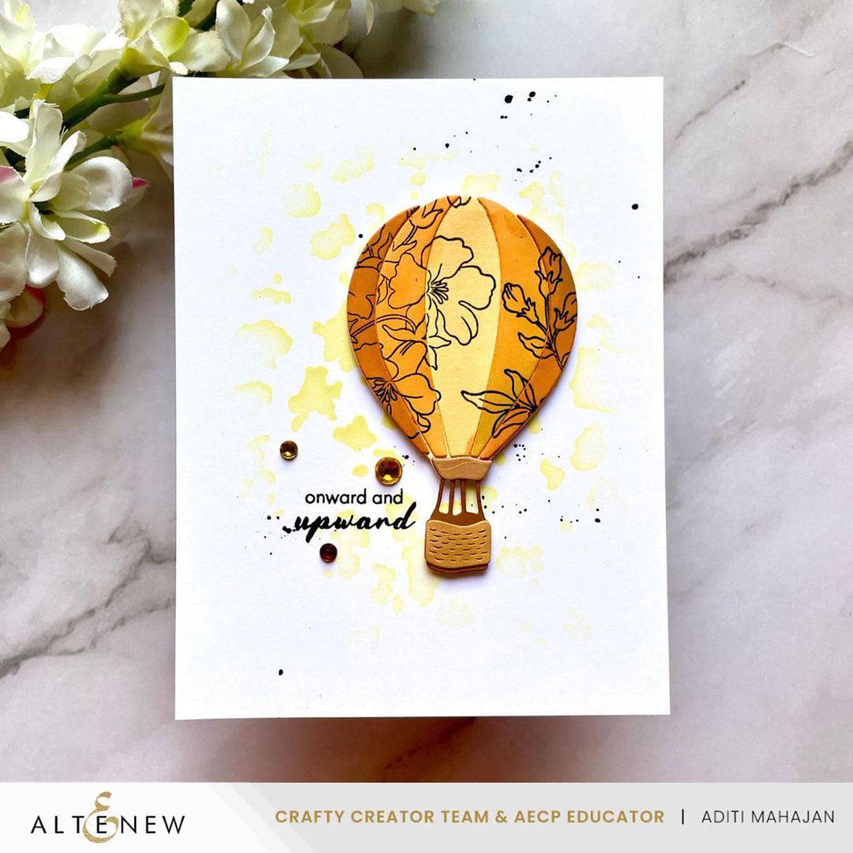 Mini Delight: Breezy Quest Stamp & Die Set | Altenew
