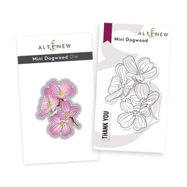 Altenew Stamp & Die Bundle Mini Dogwood
