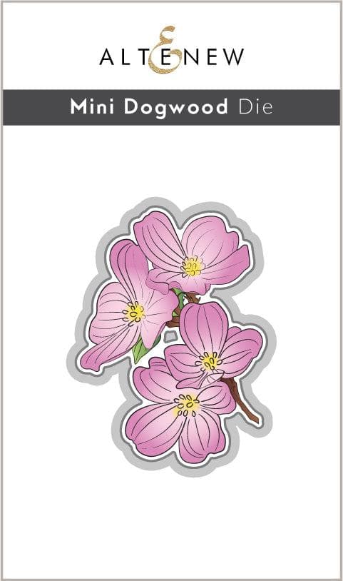 Altenew Stamp & Die Bundle Mini Dogwood