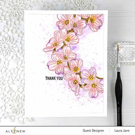 Altenew Stamp & Die Bundle Mini Dogwood