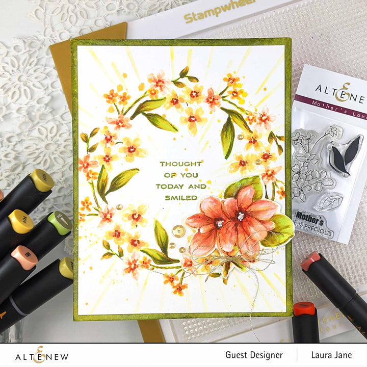 Altenew Stamp & Die Bundle Mini Magnolia