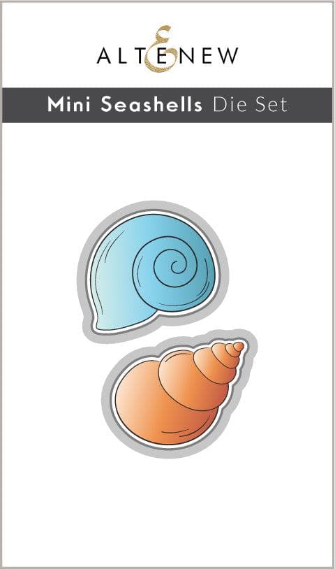 Altenew Stamp & Die Bundle Mini Seashells Stamp & Die Bundle