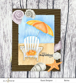 Altenew Stamp & Die Bundle Mini Seashells Stamp & Die Bundle