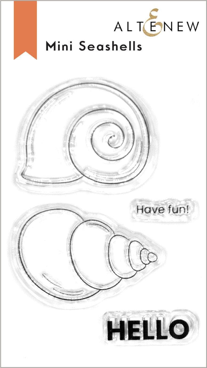 Altenew Stamp & Die Bundle Mini Seashells Stamp & Die Bundle