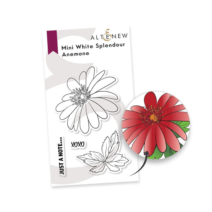 Altenew Stamp & Die Bundle Mini White Splendour