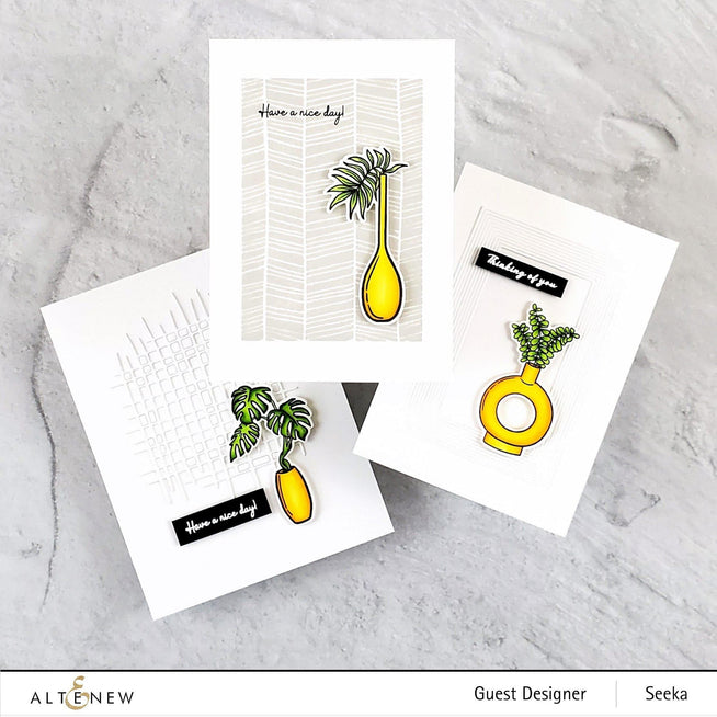 Altenew Stamp & Die Bundle Modern Eucalyptus Stamp & Die Bundle
