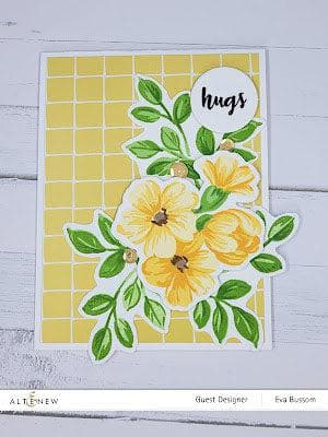 Altenew Stamp & Die Bundle Morning Flowers Stamp & Die Bundle