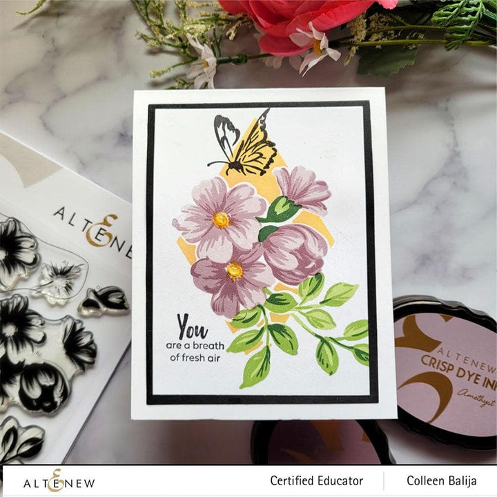 Altenew Stamp & Die Bundle Morning Flowers Stamp & Die Bundle