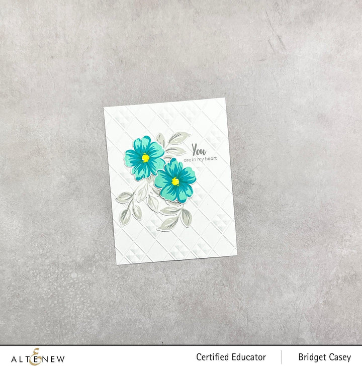 Altenew Stamp & Die Bundle Morning Flowers Stamp & Die Bundle