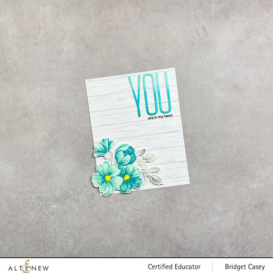 Altenew Stamp & Die Bundle Morning Flowers Stamp & Die Bundle