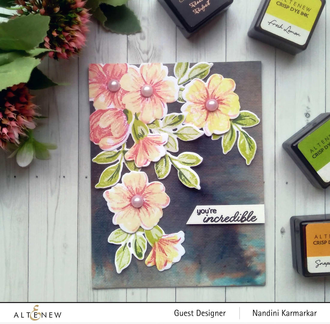 Altenew Stamp & Die Bundle Morning Flowers Stamp & Die Bundle