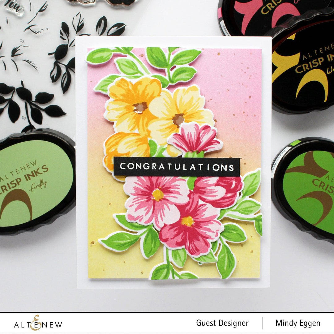 Altenew Stamp & Die Bundle Morning Flowers Stamp & Die Bundle