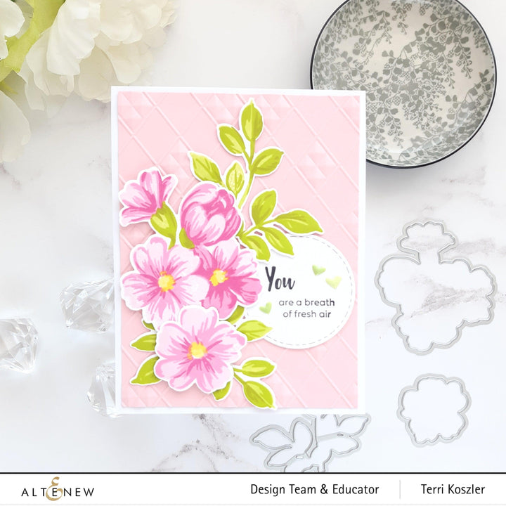 Altenew Stamp & Die Bundle Morning Flowers Stamp & Die Bundle