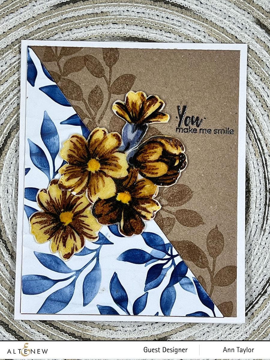 Altenew Stamp & Die Bundle Morning Flowers Stamp & Die Bundle