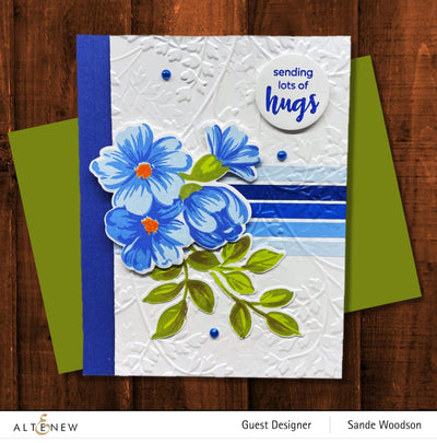 Altenew Stamp & Die Bundle Morning Flowers Stamp & Die Bundle