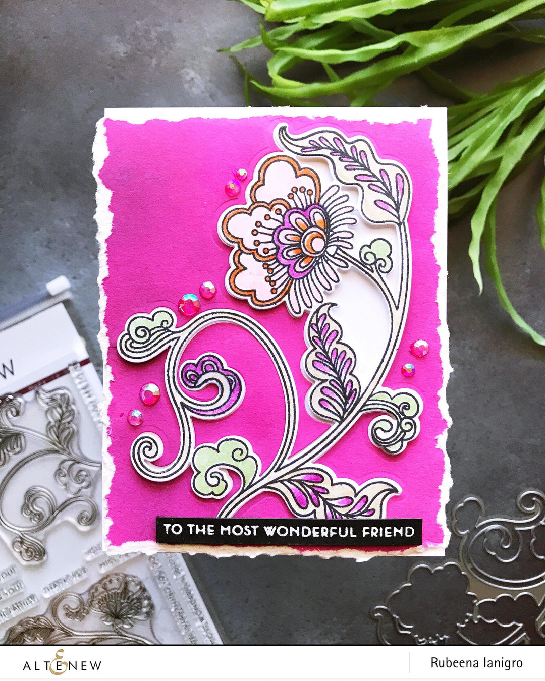Altenew Stamp & Die Bundle Needlework Motif Stamp & Die Bundle