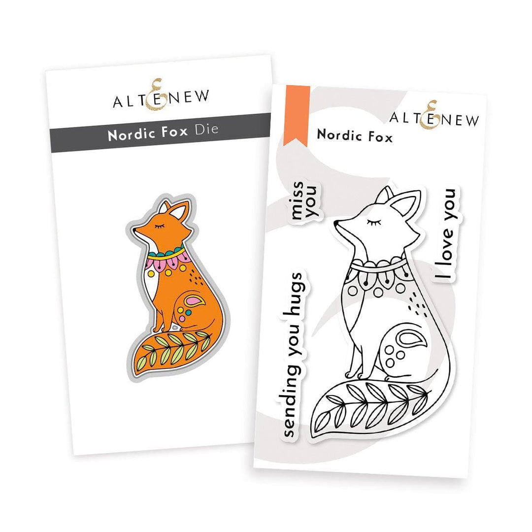 Altenew Stamp & Die Bundle Nordic Fox