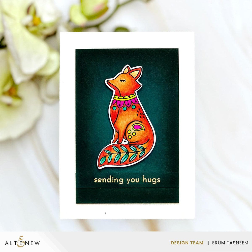 Altenew Stamp & Die Bundle Nordic Fox