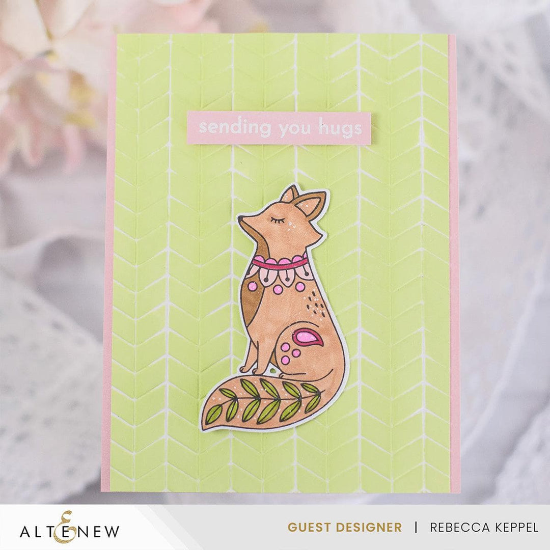 Altenew Stamp & Die Bundle Nordic Fox