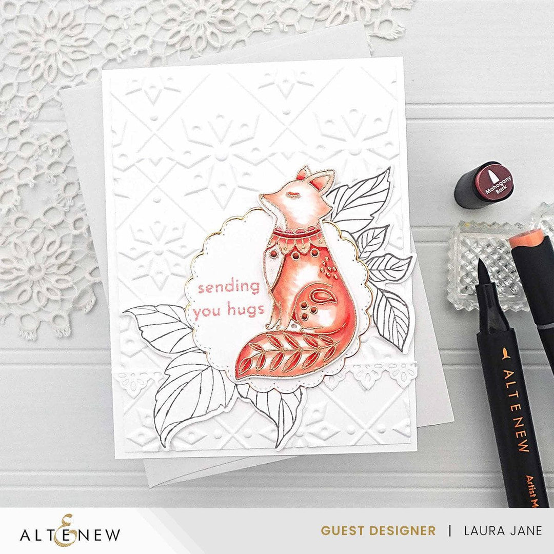 Altenew Stamp & Die Bundle Nordic Fox