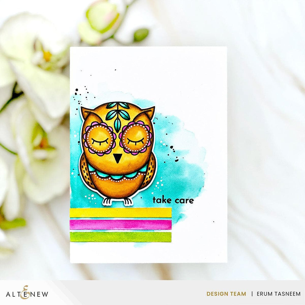 Altenew Stamp & Die Bundle Nordic Night Owl