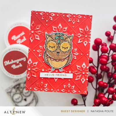 Altenew Stamp & Die Bundle Nordic Night Owl