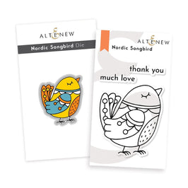 Altenew Stamp & Die Bundle Nordic Songbird