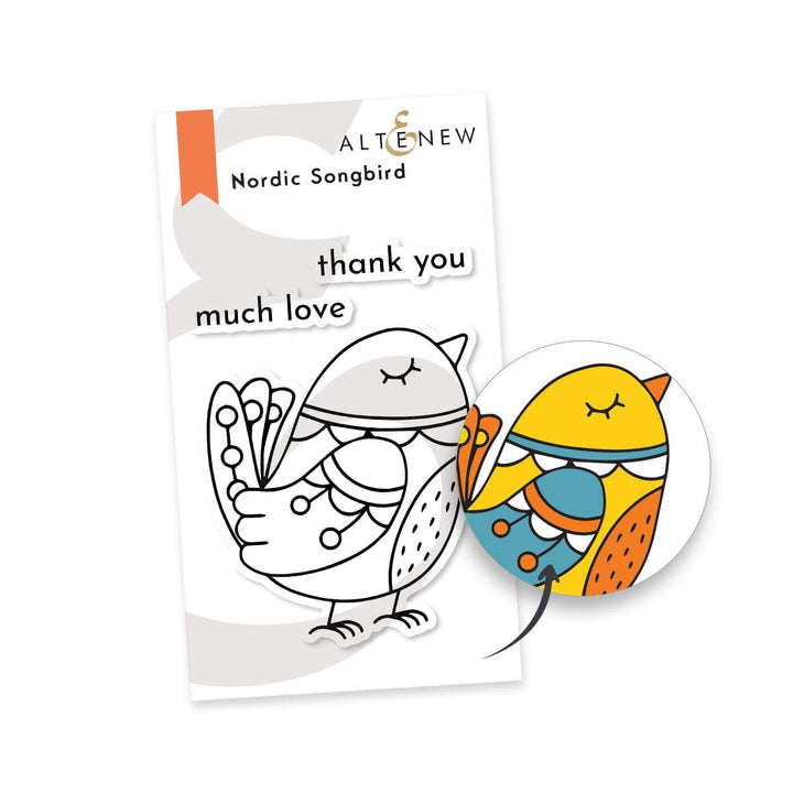 Altenew Stamp & Die Bundle Nordic Songbird