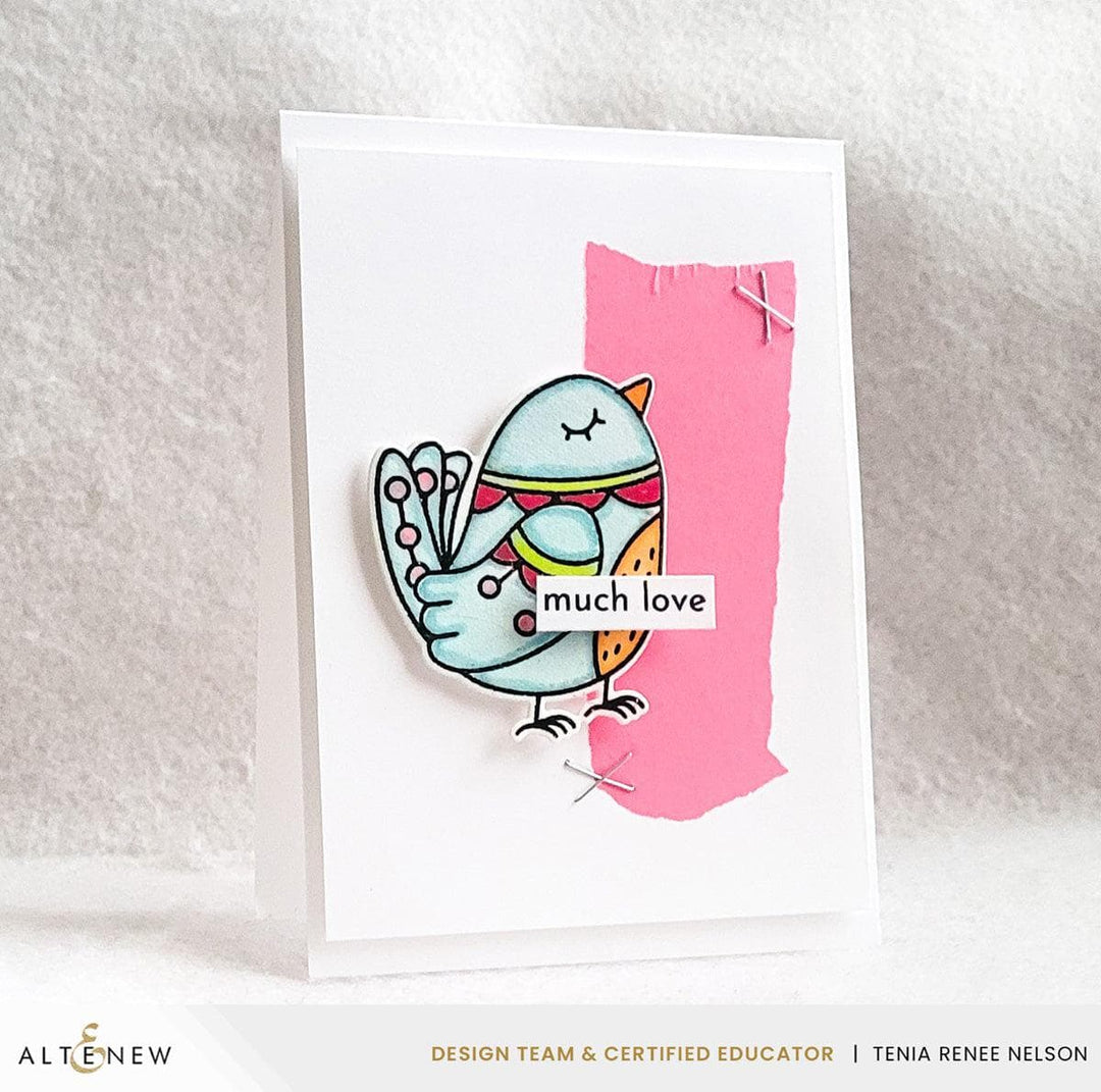 Altenew Stamp & Die Bundle Nordic Songbird