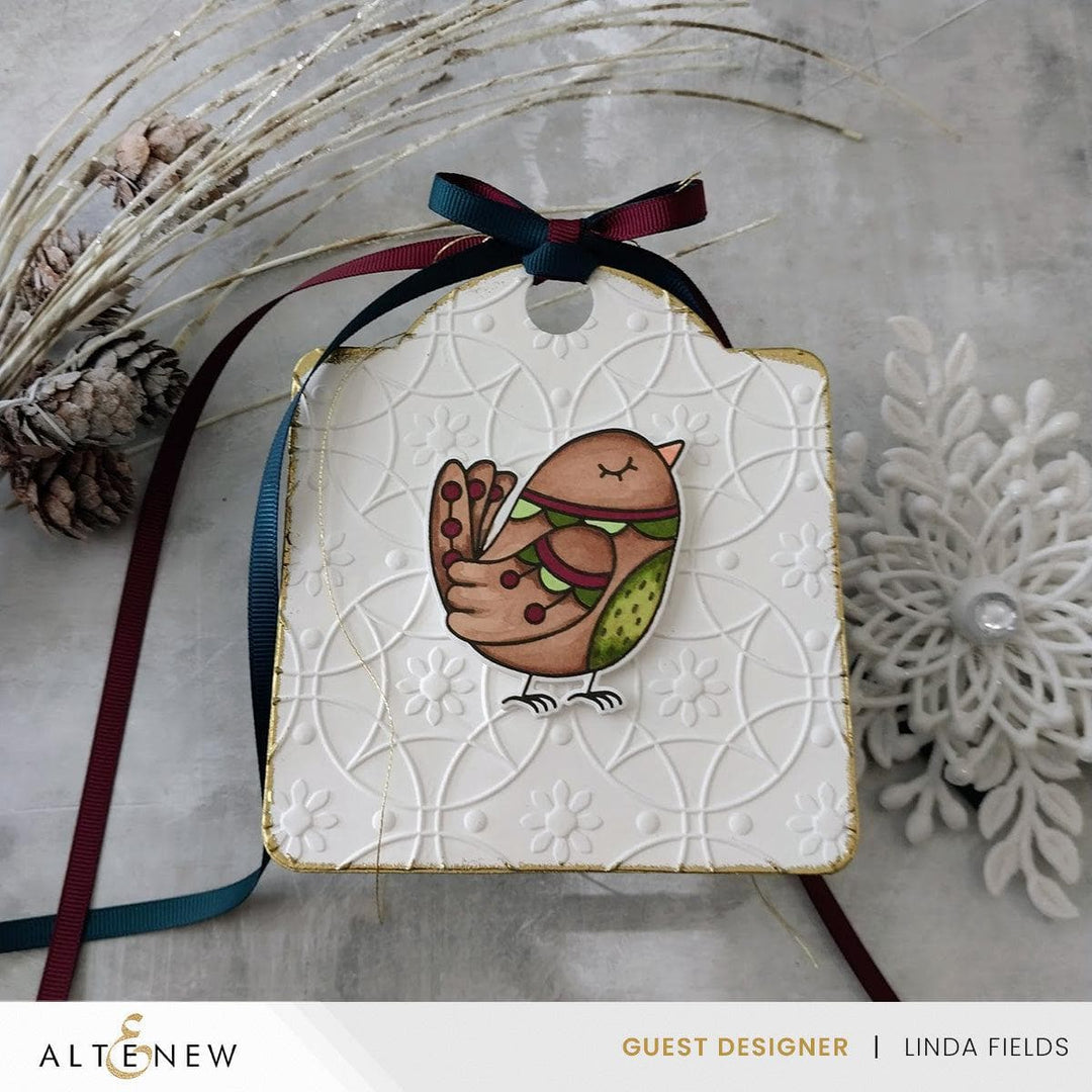 Altenew Stamp & Die Bundle Nordic Songbird