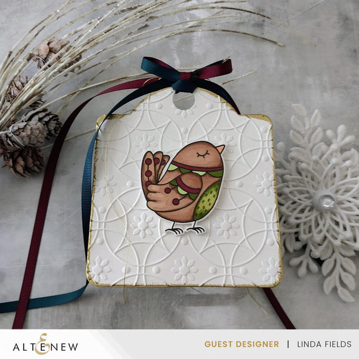 Altenew Stamp & Die Bundle Nordic Songbird
