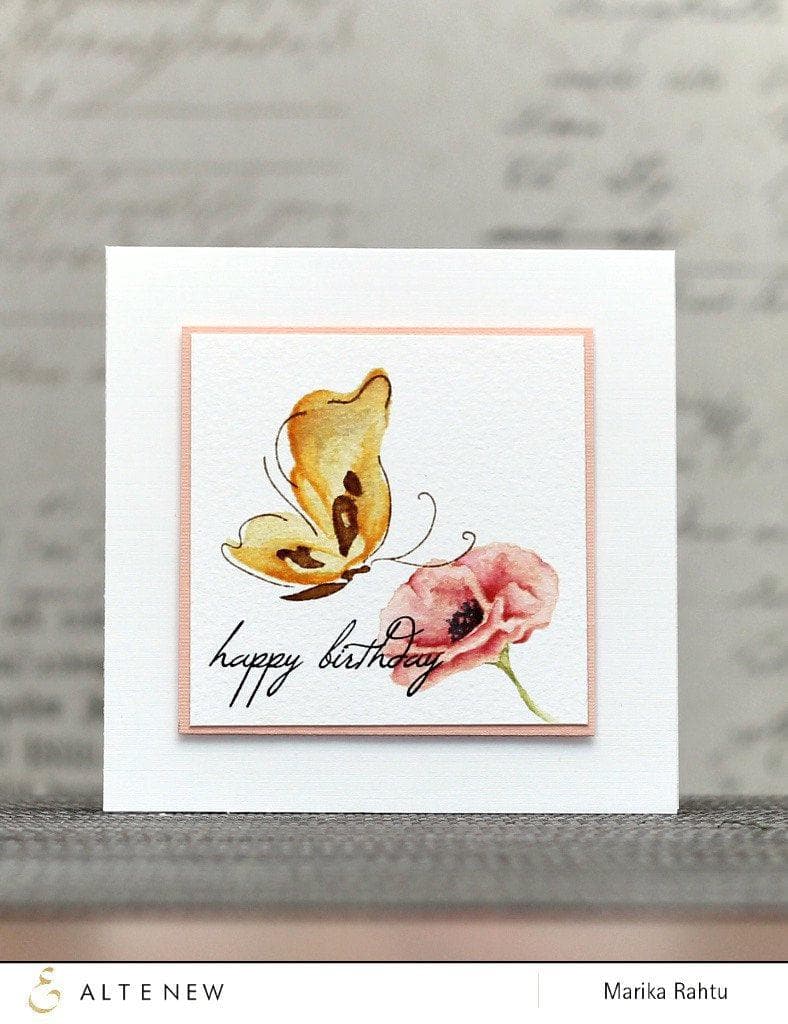Altenew Stamp & Die Bundle Painted Butterflies Stamp & Die Bundle