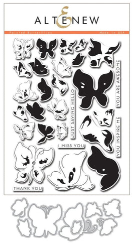 Altenew Stamp & Die Bundle Painted Butterflies Stamp & Die Bundle