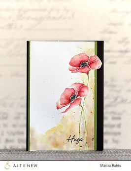 Altenew Stamp & Die Bundle Painted Poppy Stamp & Die Bundle