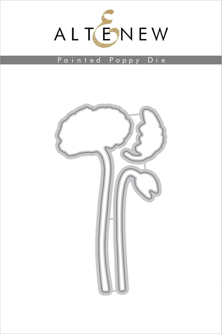 Altenew Stamp & Die Bundle Painted Poppy
