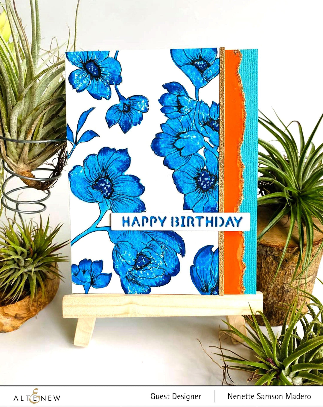 Altenew Stamp & Die Bundle Pen Sketched Silhouette Stamp & Die Bundle