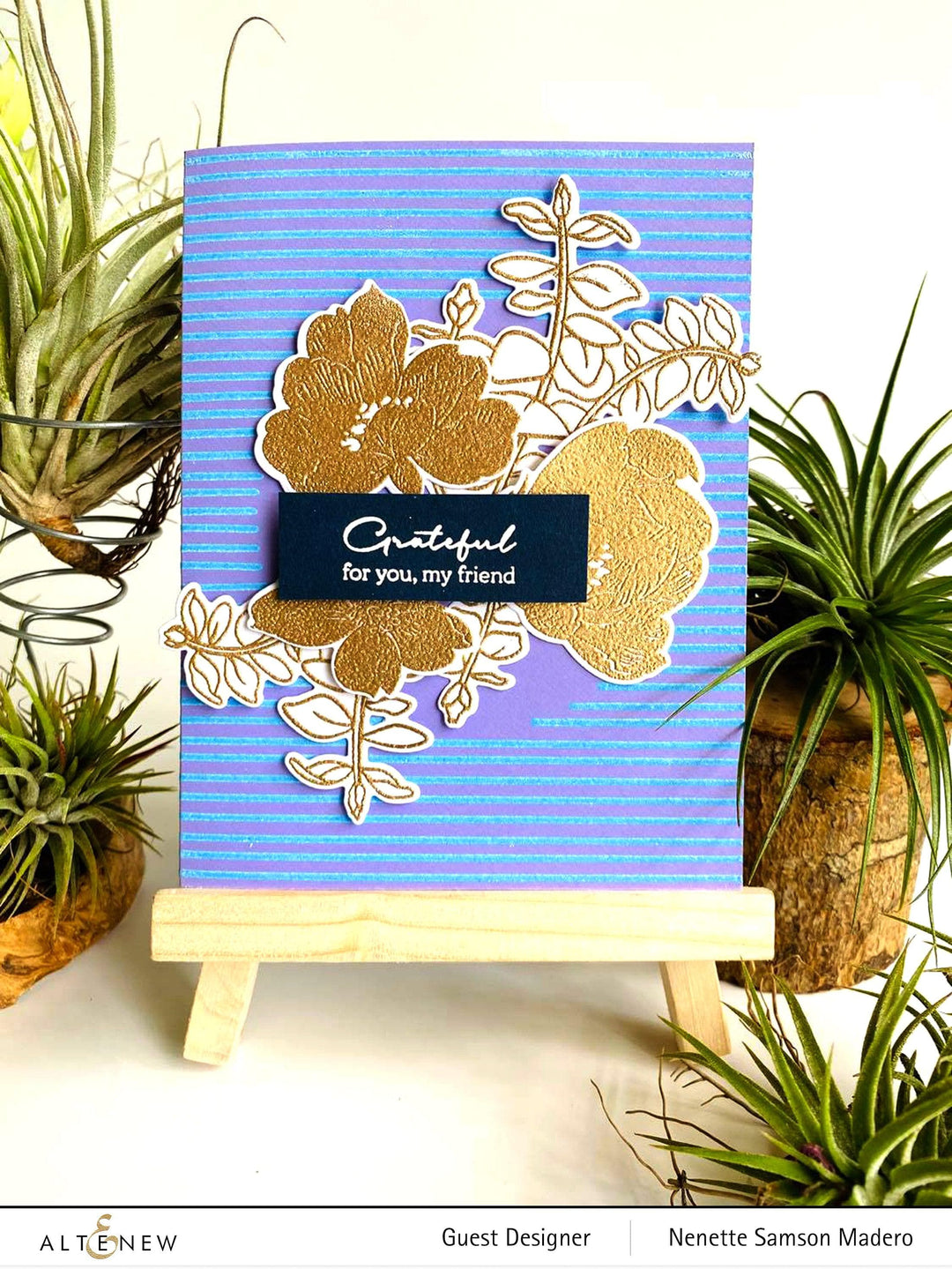 Altenew Stamp & Die Bundle Pen Sketched Silhouette Stamp & Die Bundle