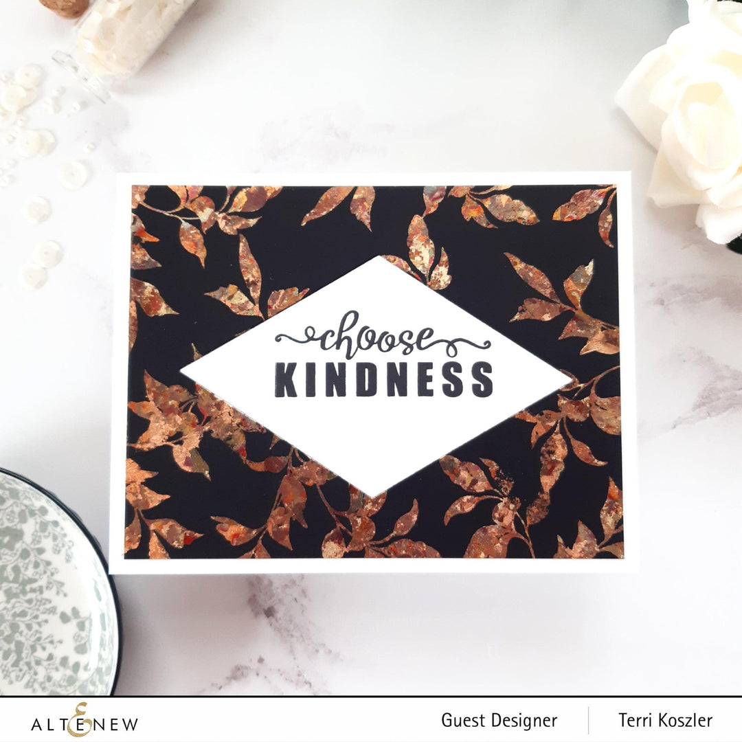 Altenew Stamp & Die Bundle Pen Sketched Silhouette Stamp & Die Bundle